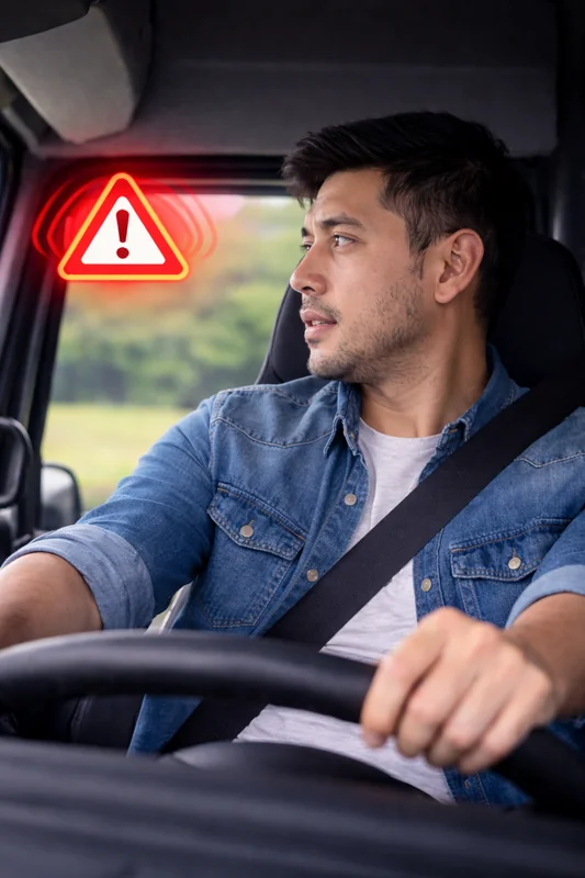 Lorry System Distraction Detection